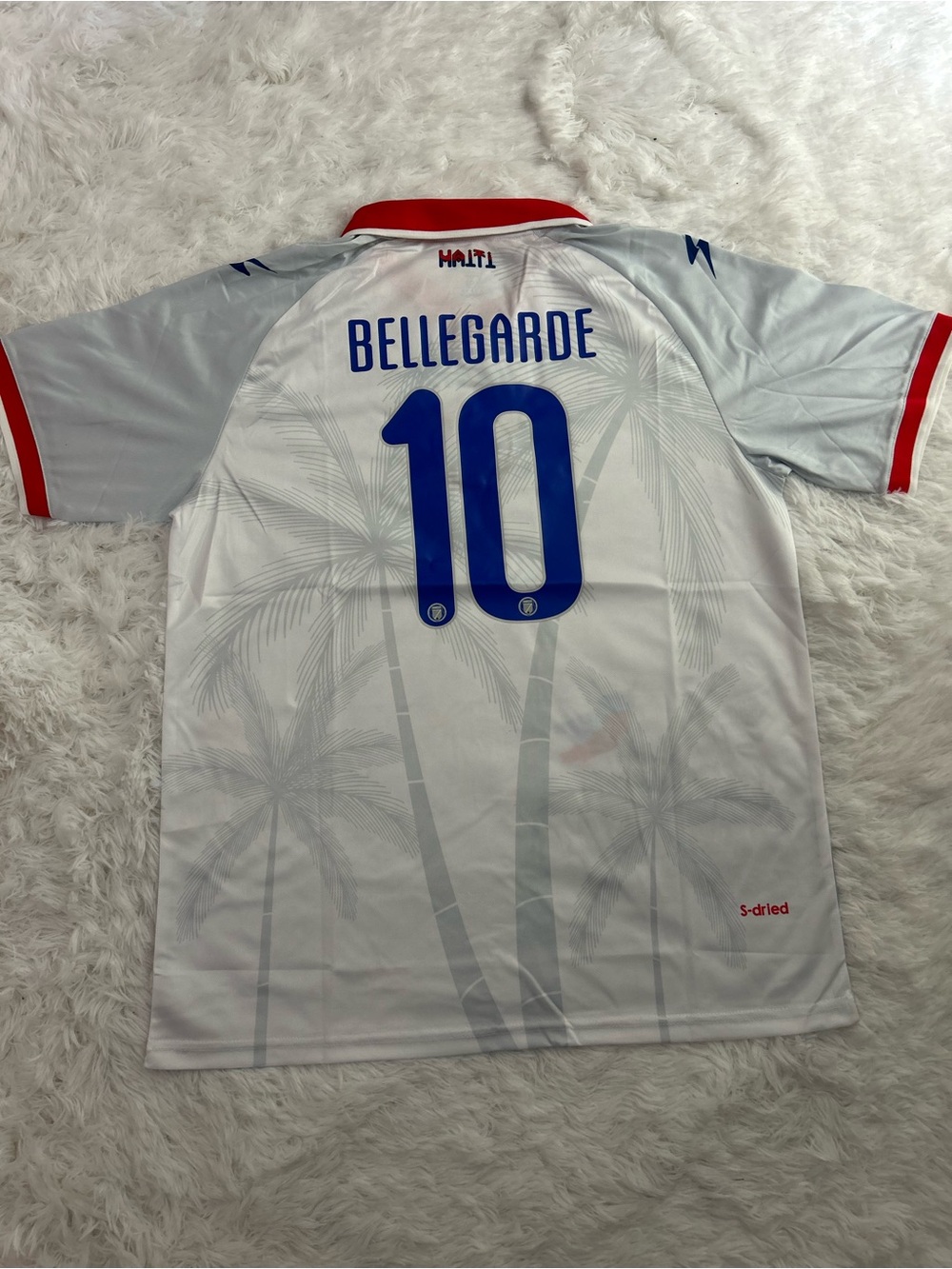 Bellegarde #10 White Men's Soccer Jersey